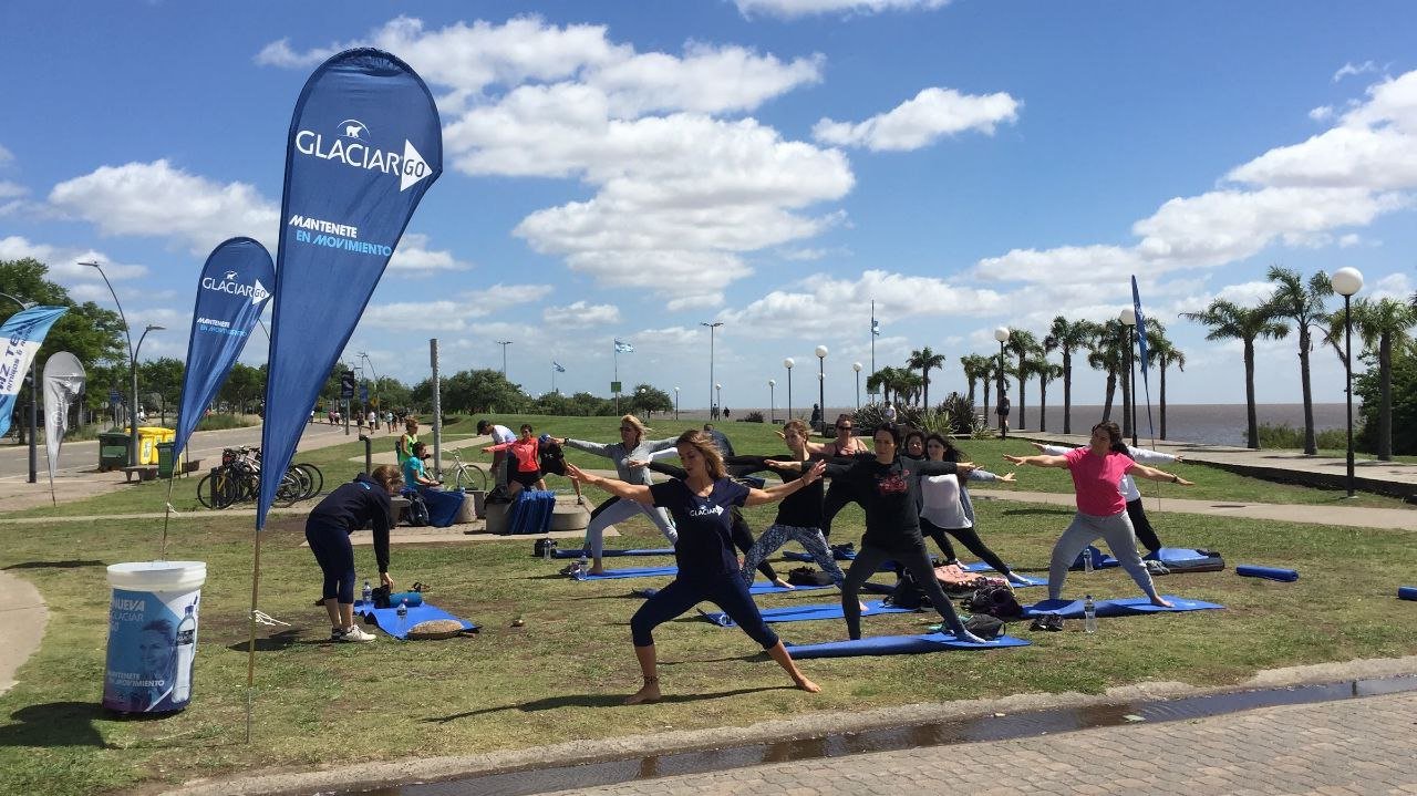 Evento de Yoga Glaciar